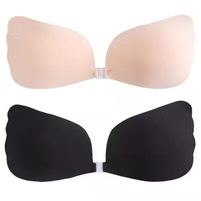 China Silicone QUICK DRY sticky waterproof bras lift up invisible bra skin-friendly nipple cover for sale