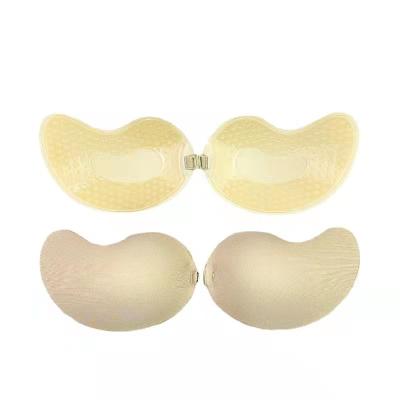 China Hot Selling QUICK DRY Silicone Adhesive Backless Reusable Bra Pads Cup Silicone Invisible Bra for sale