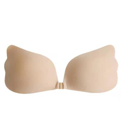 China Angel Strapless Sticky Bras Adhesive QUICK DRY Reusable Bra Lift Up Magic Invisible Bra for sale