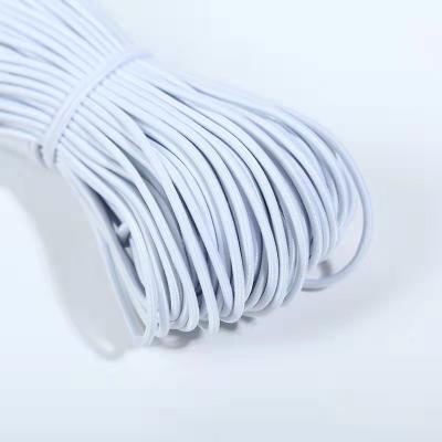 China High Quality Polyester Elastic Round Elastic Rope Stretch Wrapped Cord Rope Elastic Rope For Garment for sale