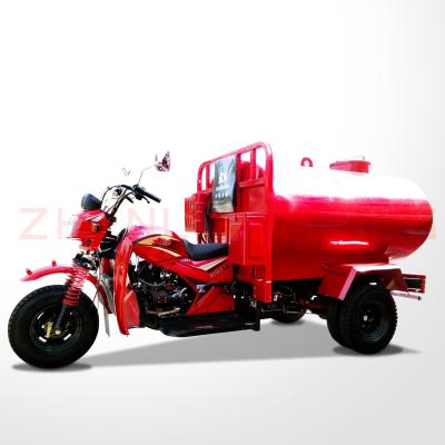 Chine DAYANG tricycle africain à réservoir d'eau chaude de 250 cc avec cabine en fer et moteur à refroidissement par eau à vendre