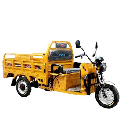 China 72V 1000W Triciclo Elétrico para Adultos para Cargo Max Body Trip Power Rickshaw Amarelo à venda