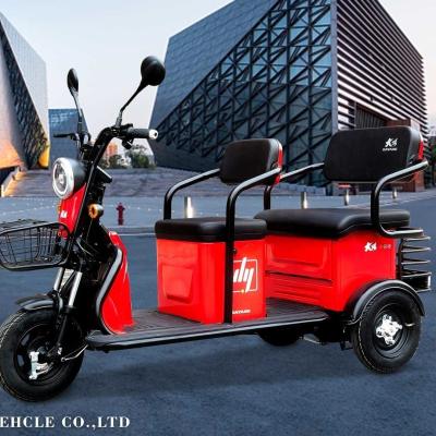 China Triciclo elétrico de 350W para passageiros adultos e cargueiros à venda