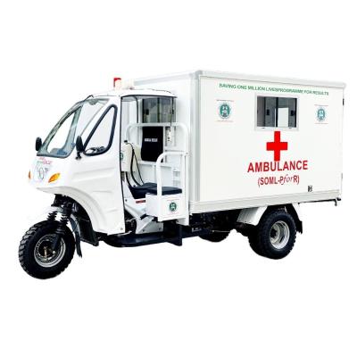 Chine Ambulance électrique à tricycle avec type de carrosserie fermée et moteur de 800W DY200ZK-A à vendre