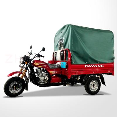 China DAYANG 2021 DY-P1 Cargo Tarpaulin Dreiradmodelle mit 40*80 Chassis und 150cc Motor zu verkaufen