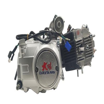 China Zilveren DAYANG LIFAN 125CC Nature AIR-cooled Motorcycle Motor Assembly 3 Wheel Cargo Tricycle Single Cylinder Style Oorsprong Te koop