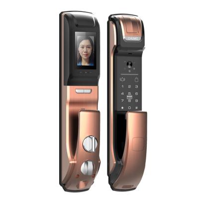 China 2023 New Aluminum Alloy Design Smart Door Lock Full Automatic Finger Smart Home Security Door Lock Smart Home Door Lock for sale