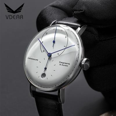 China High Quality Luxury Crystal Automatic Mechanical Dome Mechanical Watch Hand Energy Custom Logo for sale