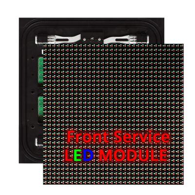 China Best Selling Price Outdoor Advertising Billboards Front Display Screen 320x320mm Service DIP P10 Outdoor LED Module for sale