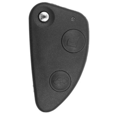 China 2 Button Plastic Flip Folding Car Key Shell Case For Alfa Romeo GT 147 156 JTD Remote Key Replacement for sale