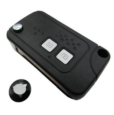 China Original Car Remote Key Button ABS+Metal Mitsubishi Pajero V73 Quality 2 Case FOB Shell for sale