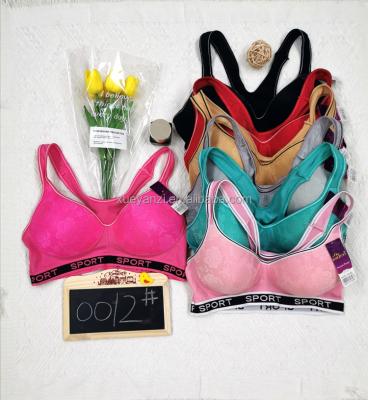 China Beautiful 38c-44c bra manufacturer viable chinese wetsuits jacquard ladies bra size set sports bra for sale