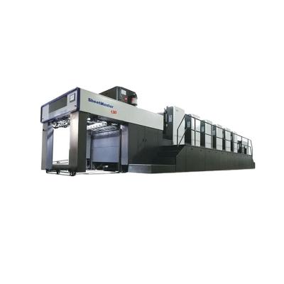 China Direct Wholesale XJ145 Printing Machine Four Colors Large Format Offset Press For Large format color packaging for sale