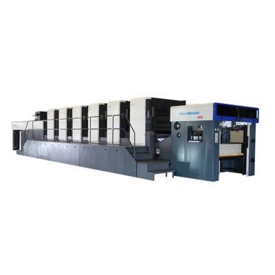 China Best Sale XJ145 Five Color Printing Machine Printer Large Format Offset Press for Large format color packaging printing for sale