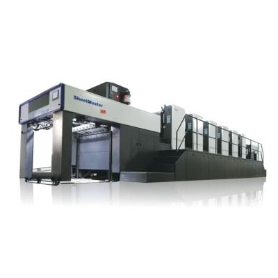 China High speed XJ165 full Sheet offset Printing Machine sheet fed Offset Press for color packaging for sale