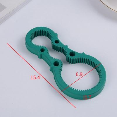 China Sustainable Free Sample Pener Tool 4 In 1 Multifunction Manual Rubber+PP Bottle Jar Opener  Can Opener for sale