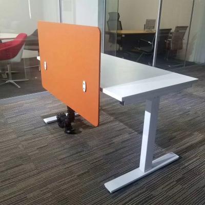 China Modern Office Panel Workstations Acoustic Screen For Height Adjustable Table for sale