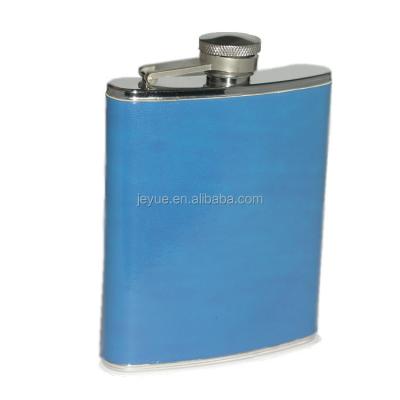 China Viable Anniversary You Jameson Alcohol Leather Wine Drinking Hip Flask for sale