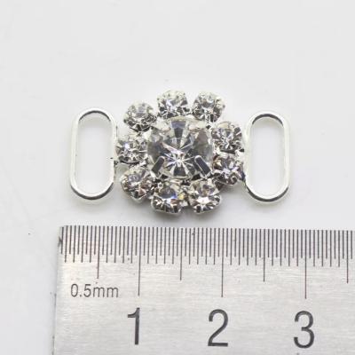 China Nickel Free Rhinestone Bikini Connector Jewelry Connector Bikini Connector Female Connector for sale