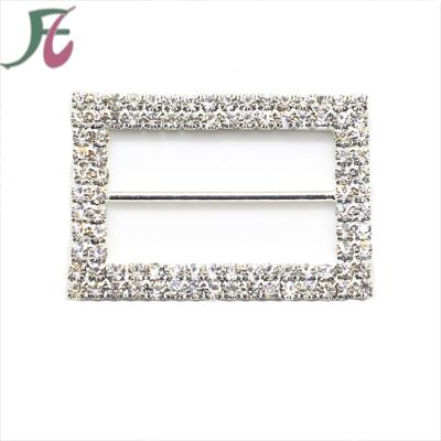 China China Manufacturers Nickel Free Butterfly Rhinestone Decorative Slide Buckles for sale