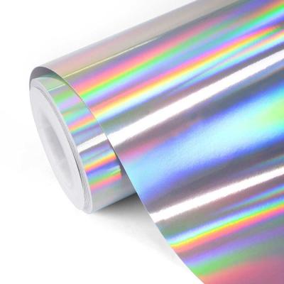 China High Quality Korean Material Apparel Hologram Heat Transfer Film Vinyl For Dress/Korean Garment Accessories for sale