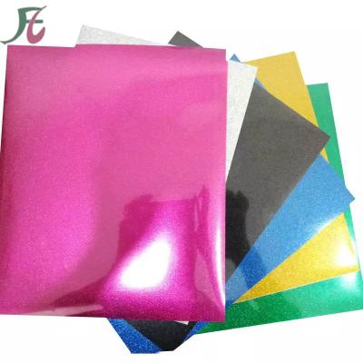 China Wholesale apparel glitter vinyl transfer /glitter heat transfer vinyl sheets /htv vinyl heat transfer for sale