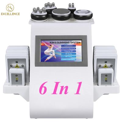 China 40K Weight Loss Cavitation Shape Slimming Ultrasonic RF Lipo Vacuum Weight Loss Body Sculpt Beauty Machine for sale