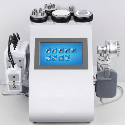 China Weight Loss 9 in 1 80k Laser Vacuum Cavitation RF Slimming Ultrasonic Cavitation Beauty Machine for sale