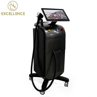 China Whitening 2021 Professional Diode Laser Machine Hair Removal 808nm Equipment Permanently Ice Platinum Laser To Handle 40 Million Shots for sale