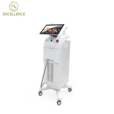 China BIG POWER 3000W Painless Permanent Hair Removal Machine Whitening 808nm Triple Wavelength Diode Laser for sale