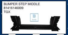 China MIDDLE STAGE BUMPER FOR MAN TGX TRUCK PARTS MIDDLE STAGE BUMPER 81416146009 for sale