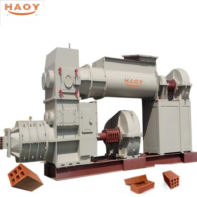 China Building Material Shops Professional Design Tunnel Kiln For Two Stage Vacuum Extrude Machine Clay Brick Making Machine for sale