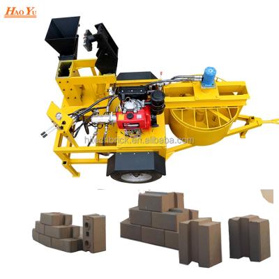 China Building material shops new M7MI clay block machine diesel engine interlocking brick making machine for sale