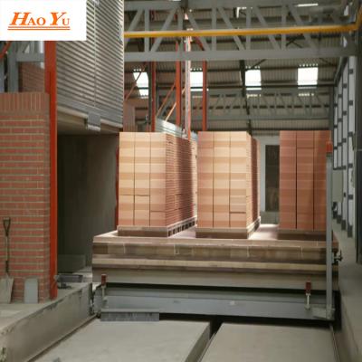 China Building Material Shops Full Automatic Robot Brick Factory Red Brick Production Line With Refractory Brick Tunnel Kiln for sale