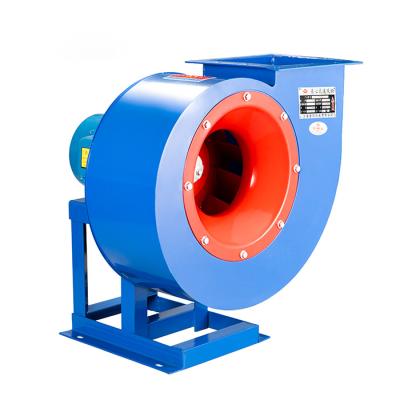 China Type 4-72 no. Good Quality High Pressure Hotels Industrial 4.5A Centrifugal Fan for sale