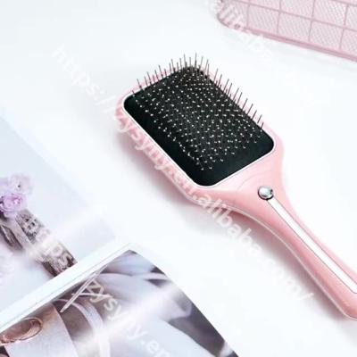 China Portable Manufacturers Wholesale Ladies Electric Negative Magnetic Ion Therapy Hair Massage Comb To Improve Hair Straight Hair Rough Comb for sale