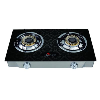 China Luxury high quality tempered glass gas cooker with competitive price for sale