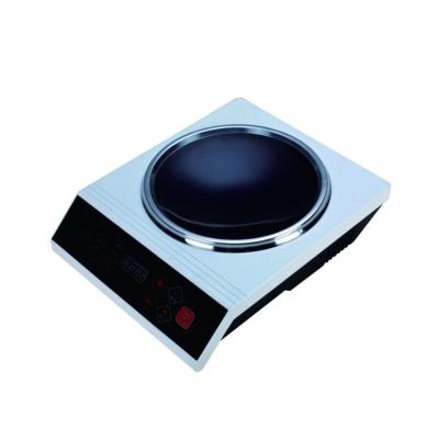 China Commercial concave electric cooktop induction cooktop wok pan commercial household use restaurant household hotel single burner for sale