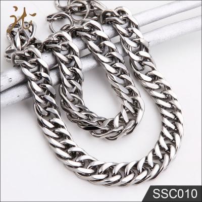 China Latest Twisted Chain Necklace Design Stainless Steel Wholesale for sale