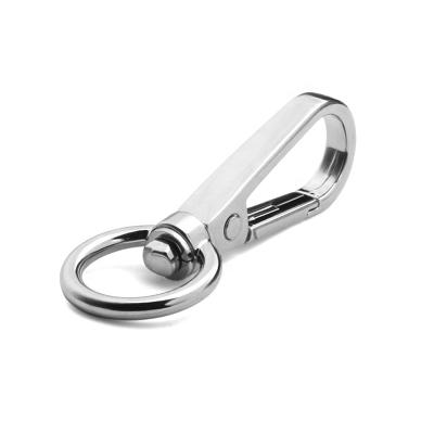 China Bag High Quality New Arrive High Polish Zinc Alloy Snap Hook Key Chain For Bag DIY Making Nickel Plated JTB46313 for sale