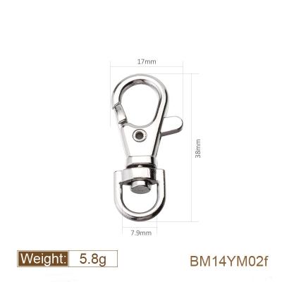 China Wholesale Hook Good Quality Instant Release Bag Swivel Snap Hook For Handbag for sale