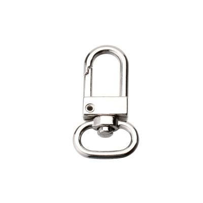 China Wholesale 33.5mm Metal Nickel Zinc Alloy Swivel FREE Plated Snap Hook For Tying Key Chain DIY Accessories Bs18ys01-12.7 2000pcs for sale