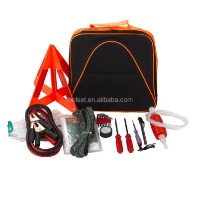 China 48pcs Rescue Tool Kit Car Emergency Kit Auto Repairing Tool Bag for sale