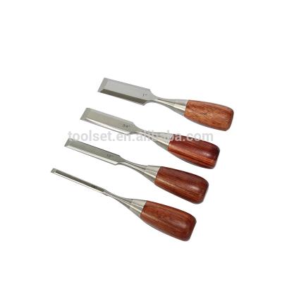 China High Quality Wooden Carpentry Chisel Woodworking Carving Knife 4pcs Tongue for sale