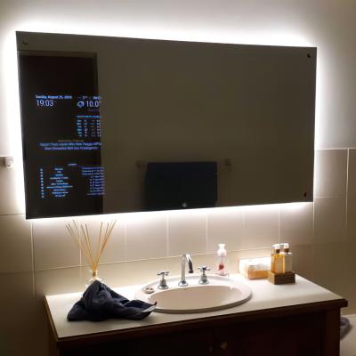 China Mirror Light Lights Led Mirror Front Light Wifi Smart Bathroom TV For Iphone Smart Wifi Andriod Led Smart Mirror for sale