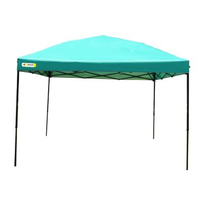 China 3*3m Oxford Steel Frame Outdoor Automatic Tent Square Canopy, Vaulted Ceiling Lightweight UV-Resistant Shelter for Sun Protection for sale