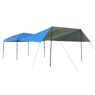 China Trapezoidal Oxford Tent Extension Fabric Sunshade Fabric for sale