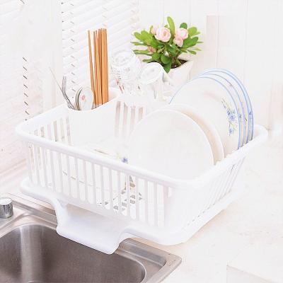 China Sustainable High Quality Plastic Kitchen Dish Dish Rack Holder for sale