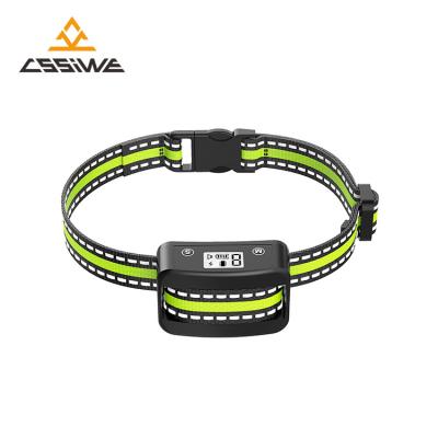 China Sustainable Factory Customize Logo Anti Bark Collar Waterproof Rechargeable Dog Pet No Shock With Patient for sale