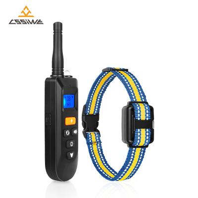 China 2022 Newest Cssiwe Viable Wholesale Pet Supplier Waterproof Electronic Remote Control Dog Training Collar With Shock for sale